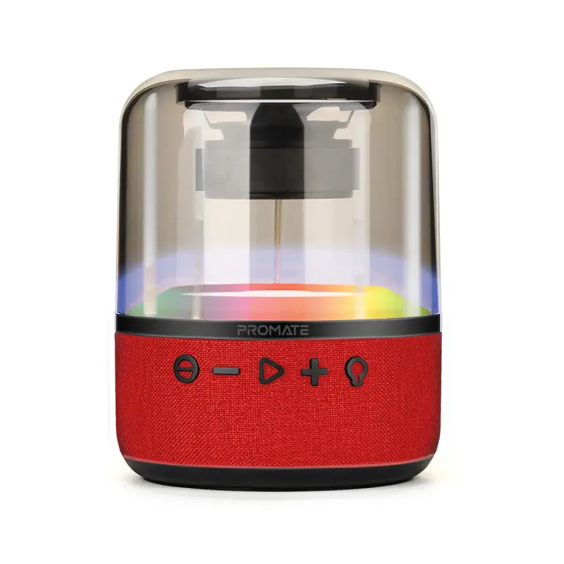 HD LumiSound Surround Sound Speaker red.webp