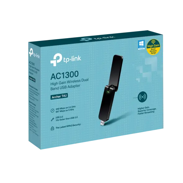 TP-LINK Wireless USB AC600 High Gain Dual Band