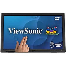 ViewSonic 22 Inch Touch 75 Hz Full HD (1920x1080) 1 VGA | 2 USB | 1 Audio | 1 HDMI | DVI-D: 1