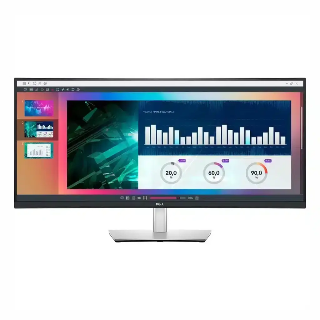 DELL 34 Inch  60 Hz QHD (2560x1440) Curved 1 Display port | 1 HDMI | USB