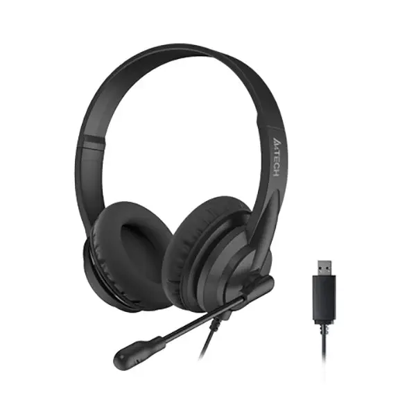 A4TECH USB Headset With MIC HU8