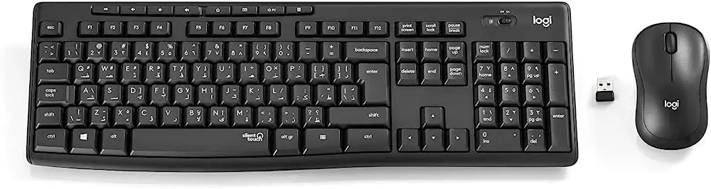 LOGITECH Wireless Silent Combo Keyboard & Mouse 