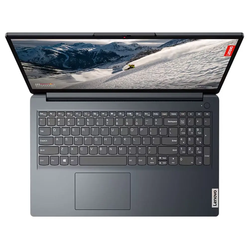 Lenovo IdeaPad 1 15AMN7, AMD Ryzen 5 7520U, 256GB SSD, 8GB DDR5, 15.6 Inch Touch, 1920×1080, AMD Radeon 610M Graphics, W11H, 82VG00MYUS 