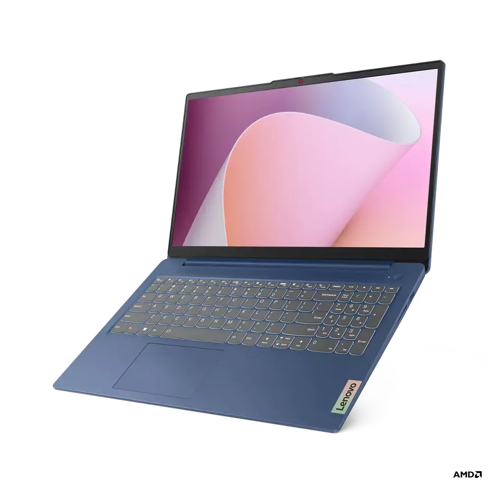Lenovo IdeaPad Slim 3 15ABR8, AMD Ryzen 7 7730U, 512GB SSD, 16GB DDR4, 15.6 Inch, 1920x1080, AMD Radeon Graphics, W11H, 82XM00BAUS 