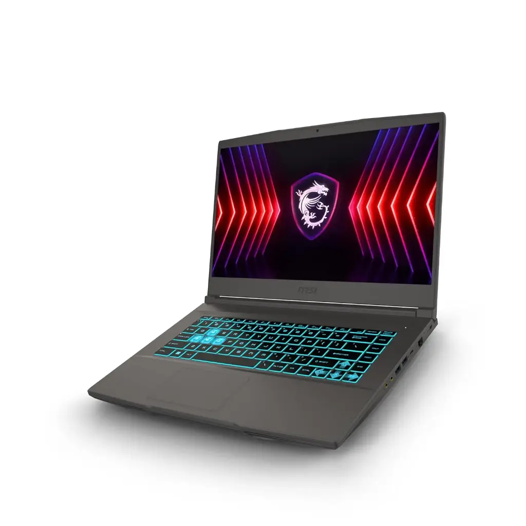 MSI Thin B12VE-2023US, Intel Core I7-12650H, 512GB SSD, 16GB DDR5, 15.6 Inch, 1920x1080, Nvidia GeForce RTX 4050 6GB,9S7-16R831-2023
