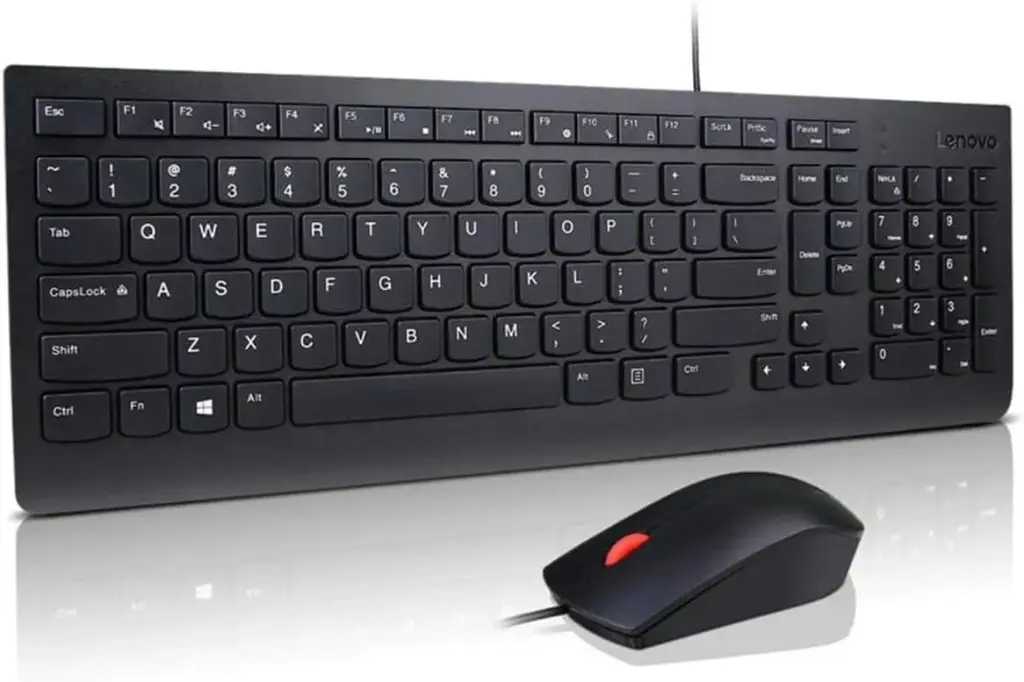 Lenovo Essential Wired Keyboard and Mouse Combo (Arabic) 