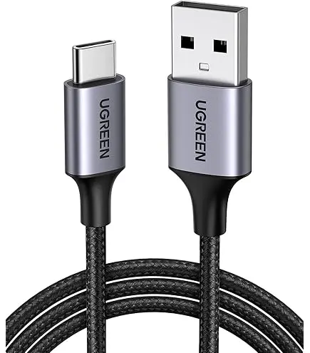 UGREEN USB-A to USB-C Braided Cable, Fast Charge