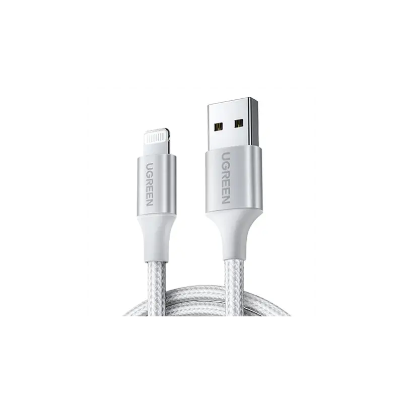 UGREEN USB-A to Lightning Braided Cable, MFI Apple Certified, Fast  Charging