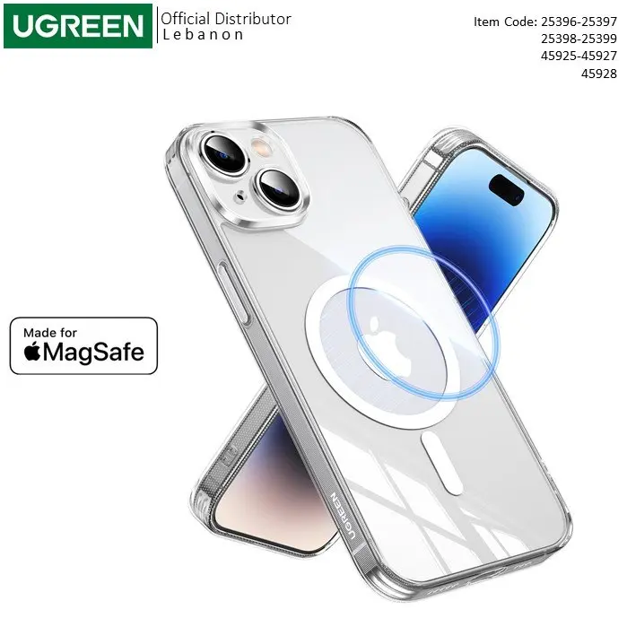 UGREEN Crystal Transparent Magnetic Protective Case (Clear)