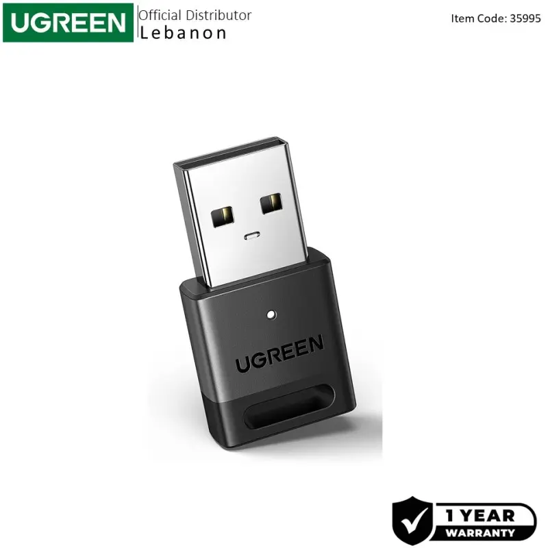 UGREEN USB Bluetooth 5.3 Adapter, Stable & Fast Connection
