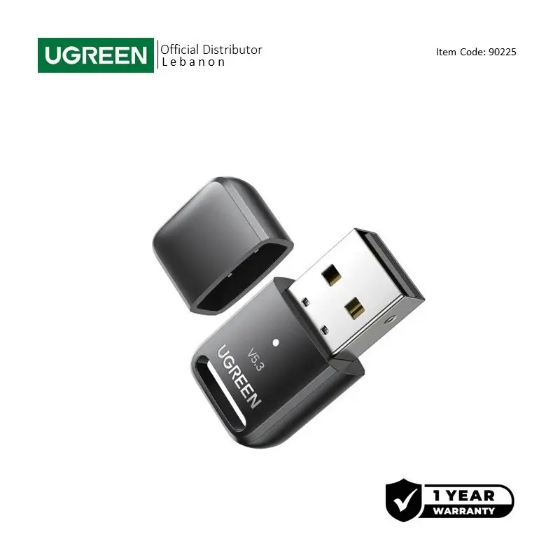  UGREEN USB Bluetooth 5.3 Adapter, Stable & Fast Connection