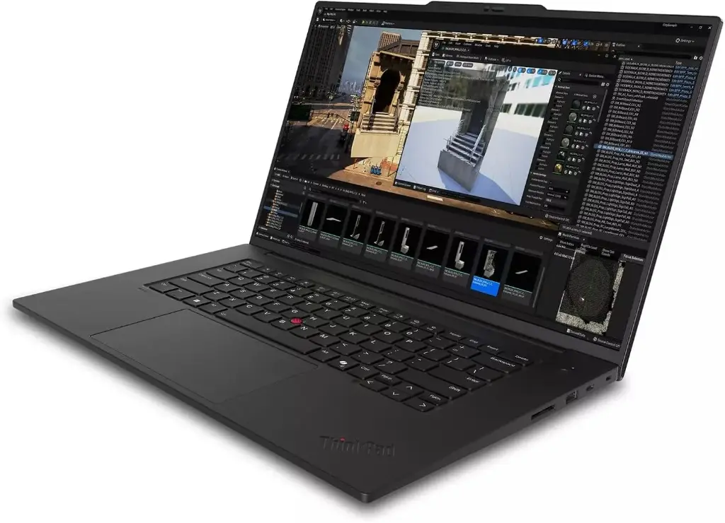 Lenovo ThinkPad P1 Gen 7 Intel Core Ultra 7 155H, 16C, 16" ,32GB RAM, 1TB SSD, NVIDIA RTX 2000 ada 8GB ,Windows 11 Pro