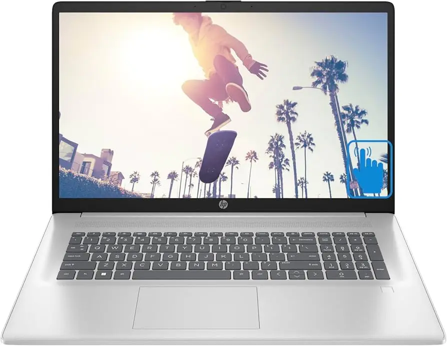 HP 17T-CN300, Intel Core I7-1355U, 512B SSD, 8GB DDR4, 17.3 Inch, 1600 x 900, Integrated Intel Graphics, W11H