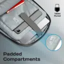 Satchel-BP SleekComfort™ 15.6" Laptop Backpack With Multiple Pockets