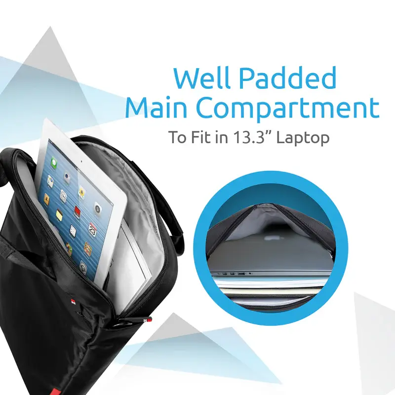 Rebel-MB Heavy Duty Messenger Bag for Laptops upto 13.3"
