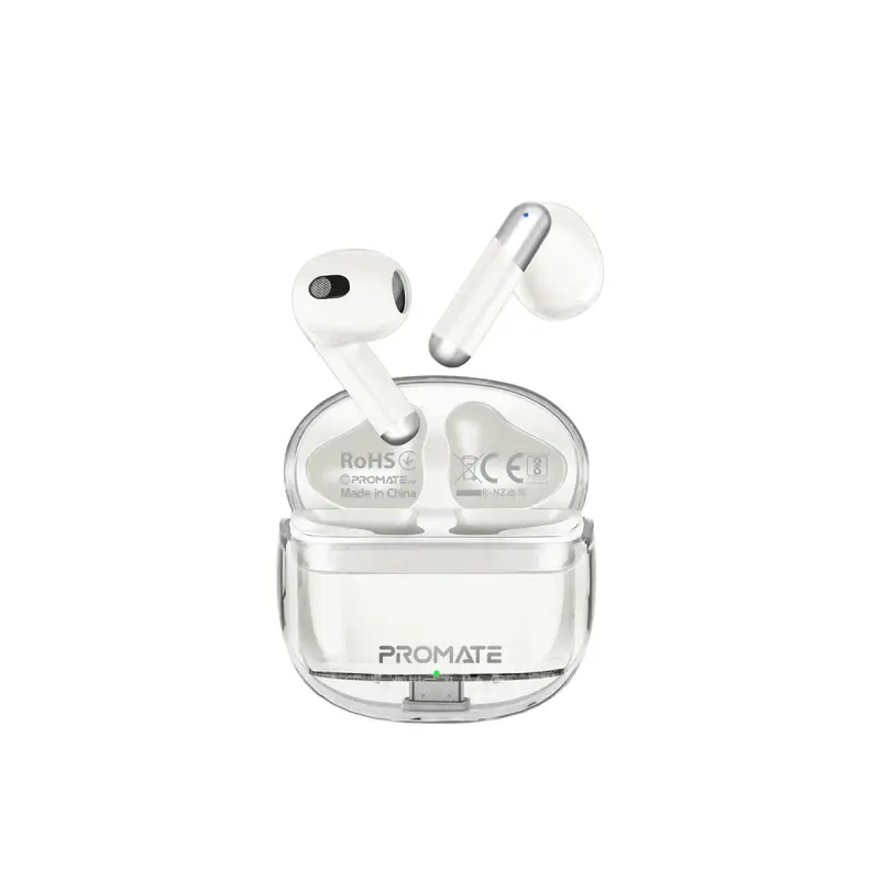 TransPods High Definition Transparent TWS Earbuds with IntelliTouch