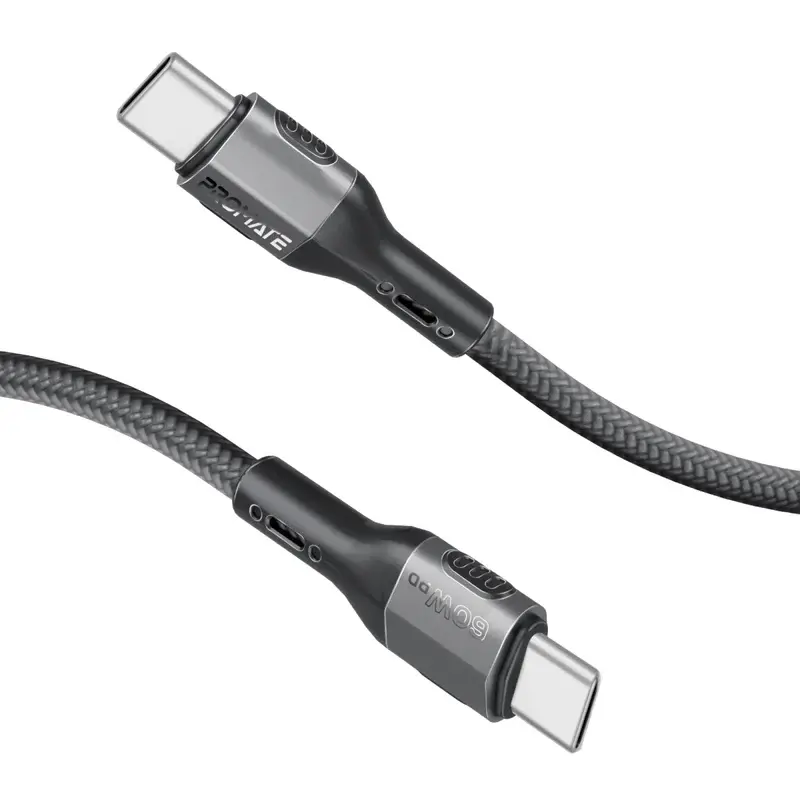 FletchLink-CC Tough-Built 60W Power Delivery USB-C Cable 