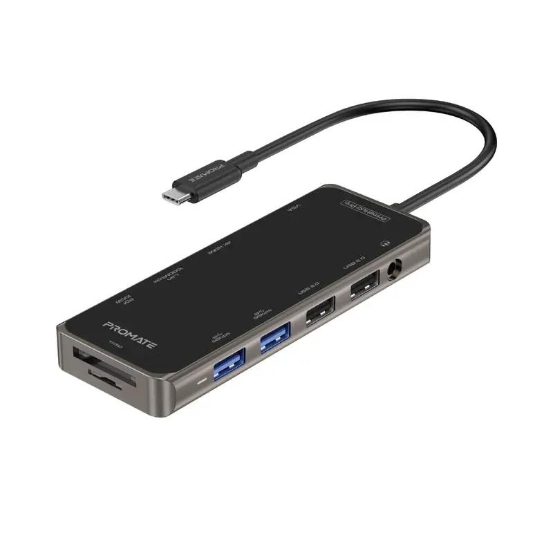 PrimeHub-Pro Ultra-Fast Multiport USB-C Hub with 100W Power Delivery