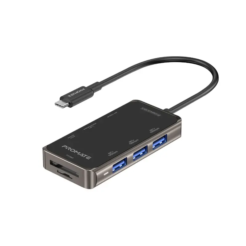 PrimeHub-Mini Ultra-Compact USB-C Hub with 100W Power Delivery