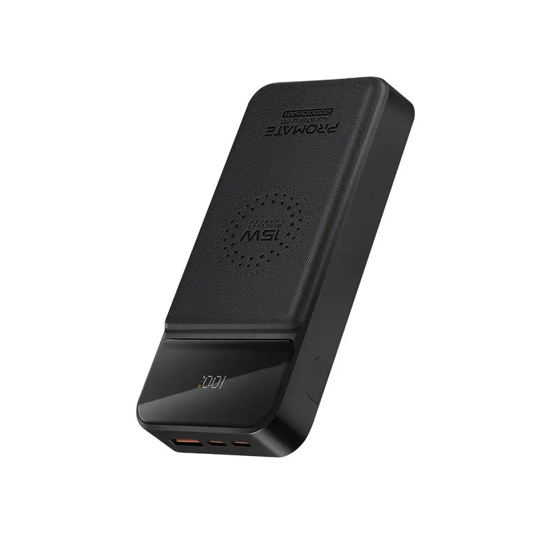 AuraTorq-20 Ultra Slim 15W Wireless Charging Power Bank with 20Watt PD & QC3.0