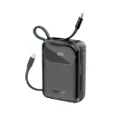 PowerPod-20 Ultra Compact 35W SuperSpeed™ Power Bank with Built-In USB-C & Lightning Cable