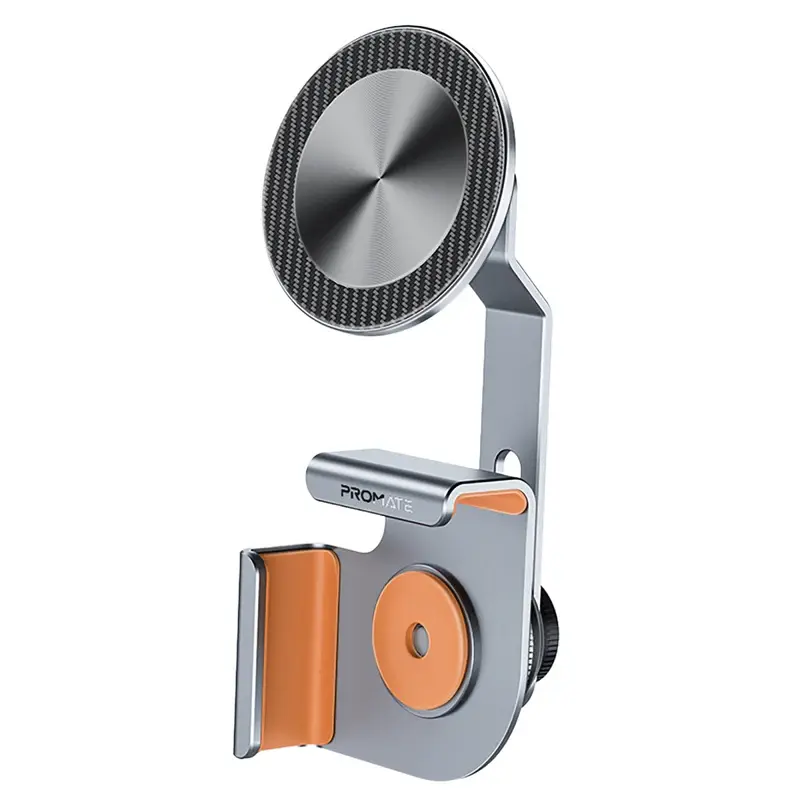 MagHold-90 SecureGrip™ Cradleless Magnetic Smartphone Holder for Car Monitor