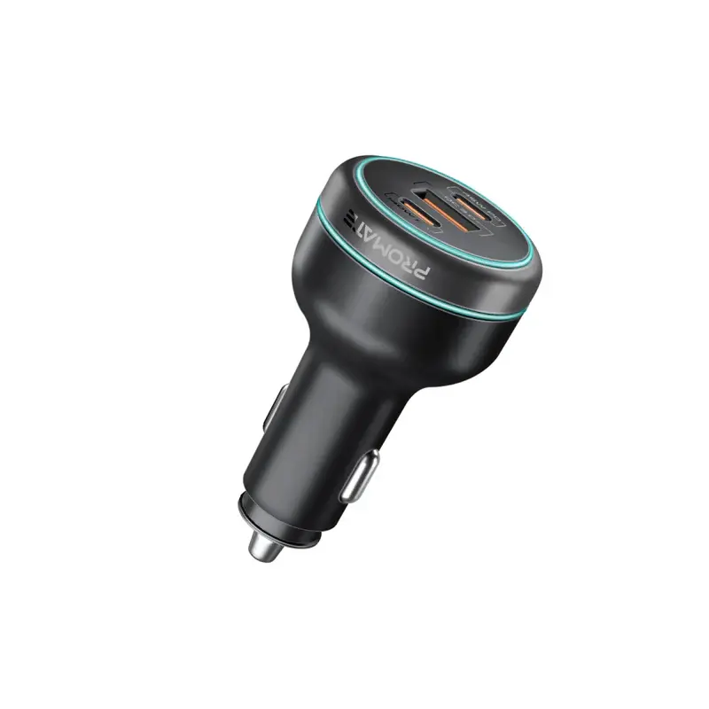 PowerDrive-230 230W RapidCharge™ Car Charger with Dual Power Delivery and Quick Charge Ports