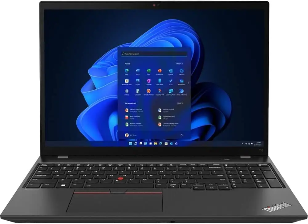 Lenovo ThinkPad T16 Gen 3 Business Laptop, 16" 1920 x 1200, Intel Core Ultra 7 155U, 16GB DDR5, 512GB SSD, Win11 Pro