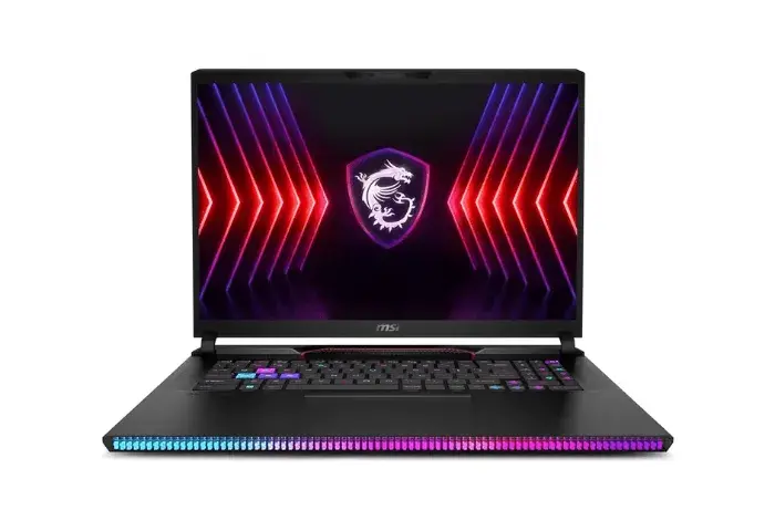 MSI Raider GE78HX Intel Core I9-14900HX 2TB SSD 64GB 17.0 Inch, 2560 x 1600 Nvidia GeForce RTX 4090 16GB W11H Black