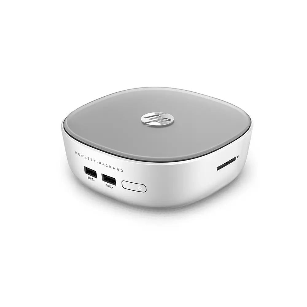 HP MINI PC PAVILION 300-019 , Intel PENTIUM 3558U 1.7Ghz, 4GB DDR4, 500GB HDD, Intel HD graphics , W10