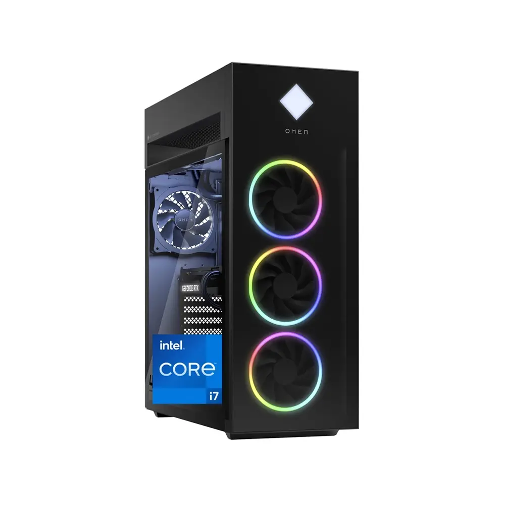 Hp Omen 45L Gaming DT GT22 1080, Intel Core I7-13700KF, 1TB SSD, 32GB DDR5, Nvidia GeForce RTX 4080 16GB, W11P-64