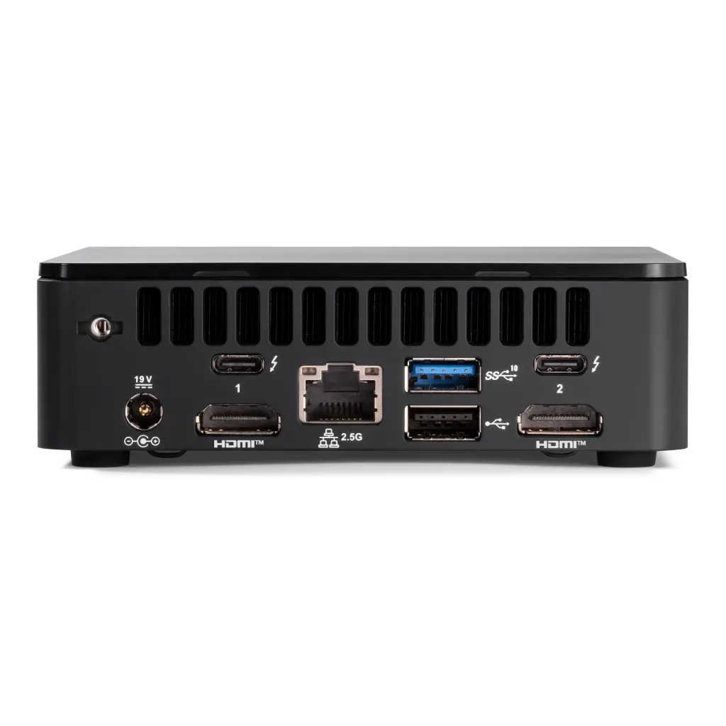 Asus NUC 12pro, Intel Core i5-1240P, Intel Iris Xe Graphics, 4xUSB, M.2 22x80 NVMe, 22x42 SATA, 2.5'' SATA slot, 2,5Gbe LAN, 2xHDMI, 2x Thunderbolt 4 (USB-C+DP), no Storage, no RAM, AX211.NGWG.NV, no OS 