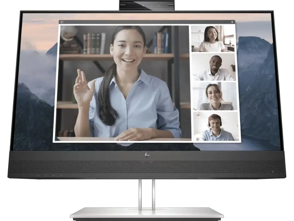 HP E24mv G4 Conference | On-screen controls | Low blue light mode | Dual speakers (2W) 