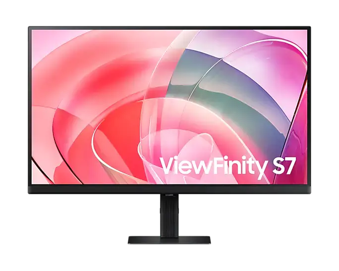 Samsung ViewFinity S7 S70D G3 | 4K Flat Business Monitor |27 inch |5ms Response Time| FHD Resolution: 3840x2160| Black