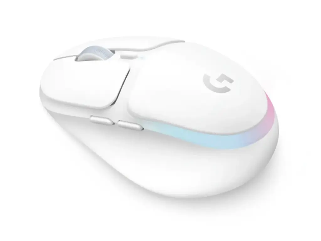 Logitech G705 LIGHTSYNC RGB Wireless Gaming Mouse White 