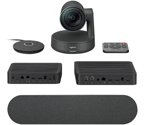 Logitech Rally (1Xcamera, 1Xspeaker, 1Xmic, Table & Display Hub)