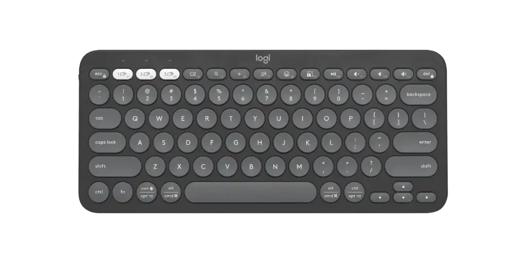 Logitech Bluetooth Keyboard Pebble Keys 2 K380s	 