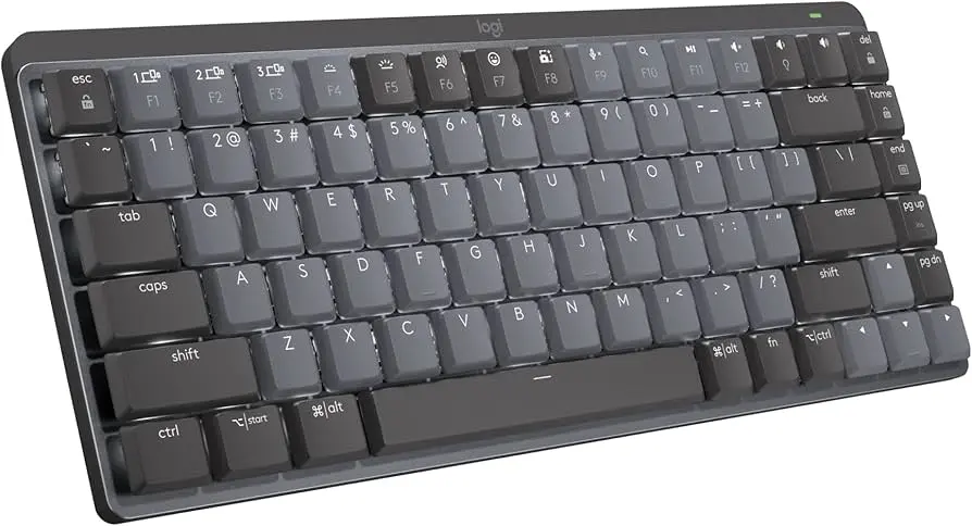 Logitech MX Mechanical Mini Bluetooth Wireless Keyboard Metal Graphite En	 