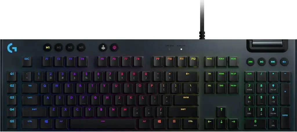 Logitech G815 LIGHTSYNC RGB Mechanical Gaming Keyboard Fr 