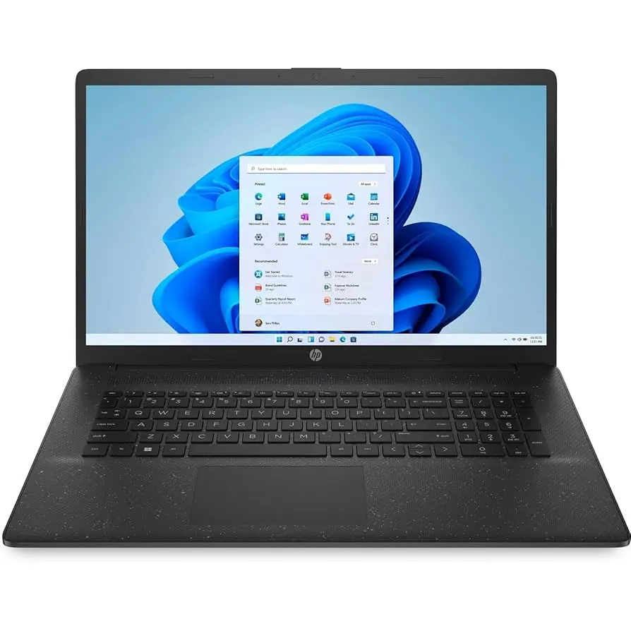 HP 	17T-CN300, Intel Core I7-1355U, 256GB SSD, 8GB DDR4, 17.3 Inch, 1600x900, Integrated Intel Graphics, W11H, Black