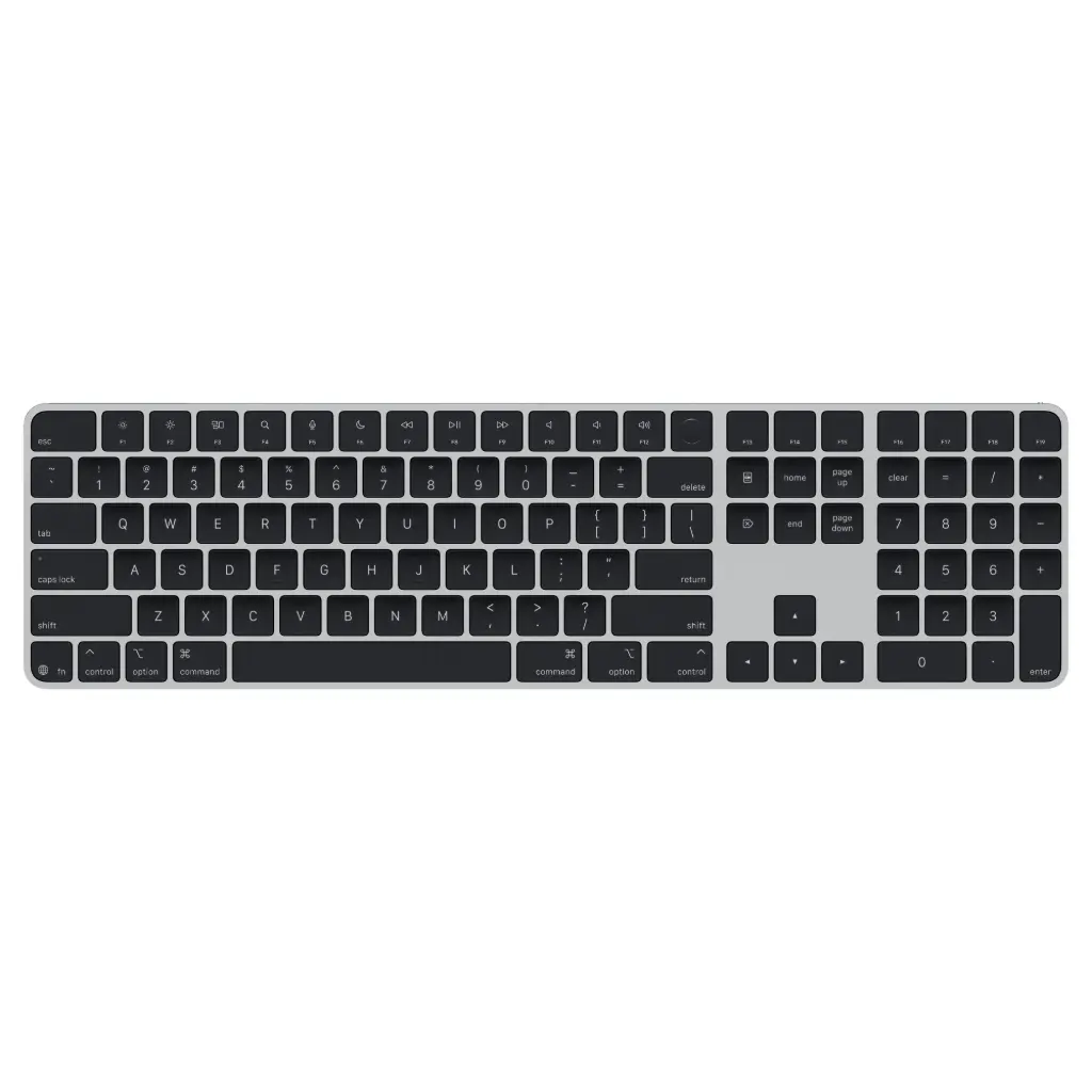 Apple Keyboards | Mouse MXK83	Apple Magic Keyboard with Touch ID & Numeric Keypad (USB-C) - Black 