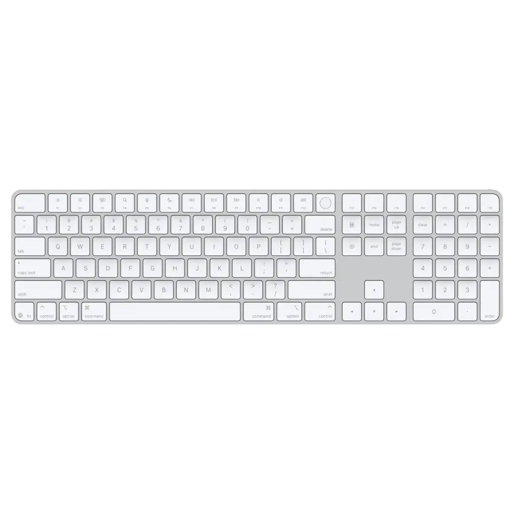 Apple Keyboards | Mouse MXK73	Apple Magic Keyboard with TouchID and numeric keypad With Apple Silicon (USB-C) 