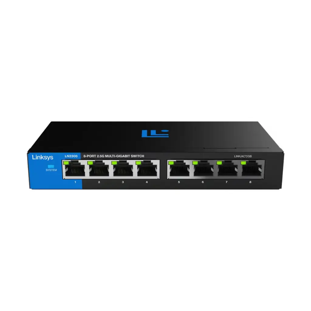 Linksys  Unmanaged Switches 8-port 2.5G Multi-GIGA   LN2308-KE 
