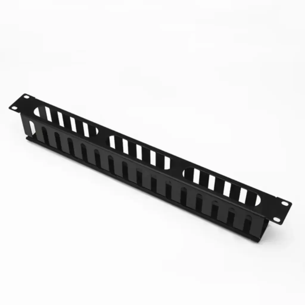 CORNING 1U Plastic Cable Management 12Ports W/Cover  
