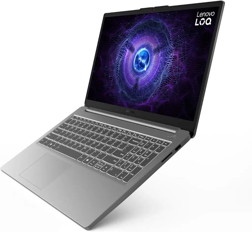 Lenovo LOQ-83LK003TPS (LUNA GREY)	 CORE I7-12650HX	16GB DDR5 SLOT	NVME 512GB	NVIDIA®️ GeForce RTX™️ 4050 6GB GDDR6, Boost Clock 2145MHz, TGP 65W, 194 AI TOPS	"  15.6"" FHD (1920x1080) IPS 300nits Anti-glare, 100% sRGB, 144Hz"	NO	YES	WHITE BACKLIT ENGLISH (UK) DOS