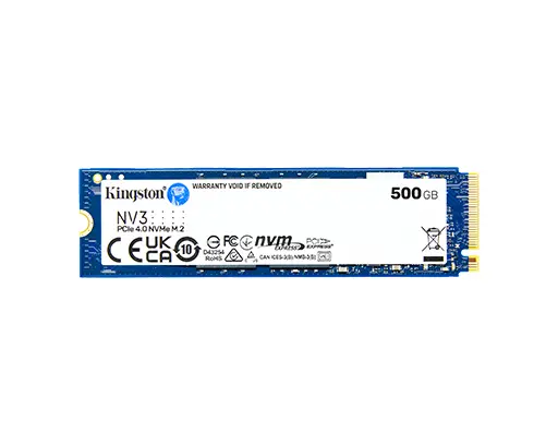 Kingston PCIe NVMe NV3 Gen4 500GB 