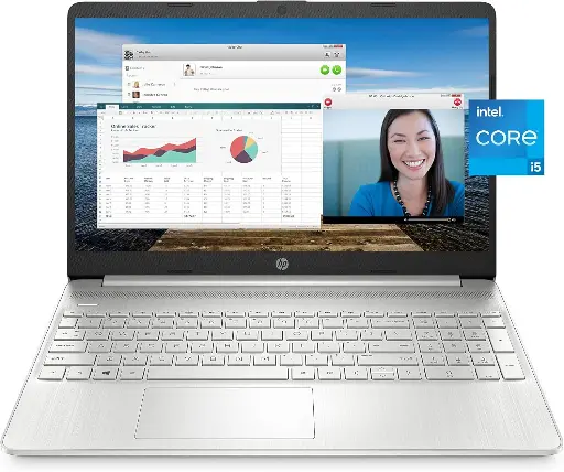 HP 15-EG00, Intel Core I5-1135G7, 128GB SSD, 8GB DDR4, 15.6 Inch, 1366x768, Intel Iris X Graphics, W10H 