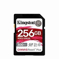 Kingston 256GB Canvas React Plus SD Card SDR2