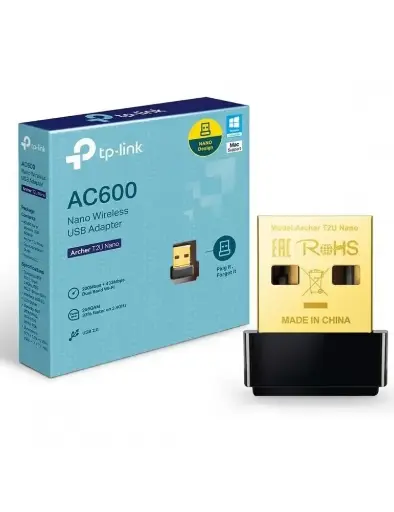 TP-LINK Wireless USB AC600 Nano Wi-Fi and Bluetooth 4.2 USB Adapter