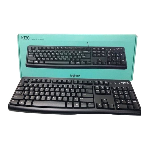 Logitech Wired Keyboard K120  (Ara)